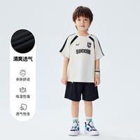 361° 男童短袖短裤运动套装