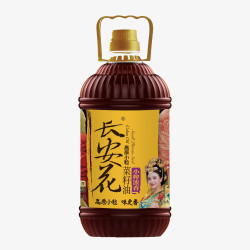 长安花 小榨浓香 菜籽油 4L