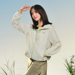 拓路者 冰蝶防晒衣 防紫外线 浅灰绿 S 男士防晒服
