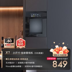 新体验嵌入式直饮机餐边柜管线机全嵌直饮水机家用过滤冷热净水器