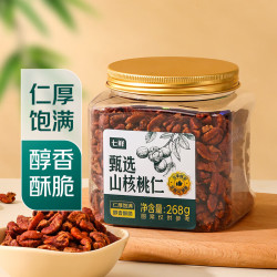 七鲜 甄选山核桃仁 268g