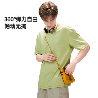 CAMEL骆驼 3A抗菌透气凉感弹力 速干T恤