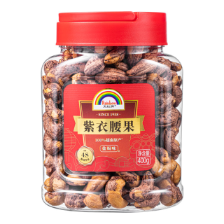 万有坚果 万有 盐焗紫衣腰果仁 400g