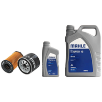  MAHLE/马勒 全合成 汽车保养套餐 5L小保养单次卡 5W-30