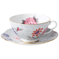 WEDGWOOD 杜鹃绿色 咖啡杯碟套装