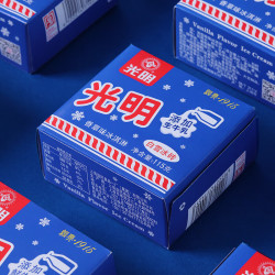 光明牌 Bright 光明 白雪冰砖 冰淇淋 香草味 920g