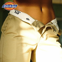Dickies 874工装裤男女同款直筒休闲长裤复古回潮易穿搭裤子 沙色 28
