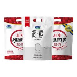 君乐宝 简醇酸奶 100g*10袋+红枣酸奶 100g*20袋