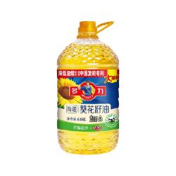 多力 尚选葵花籽油6.08L食用油物理压榨低油烟