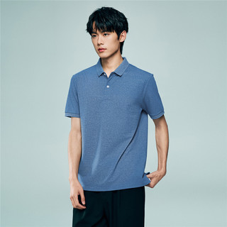 佐丹奴 01016384 弹力棉珠地布 纯色 POLO衫