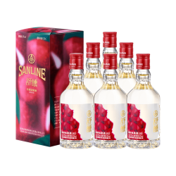 仙林 [微醺果酒]五粮液仙林舒醺荔枝味8度330ml*6瓶女士低度