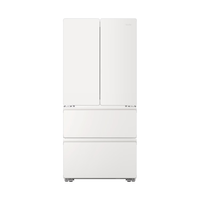 海尔 BCD-500WGLFDG4L9U1 超薄零嵌入双系统 500L 法式多门冰箱