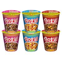 NISSIN/日清食品 方便面 【喜辣】麻牛+香海+香牛 混搭6杯