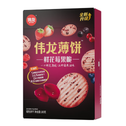 伟龙 莓”好心情 鲜花莓果脆180g*1盒