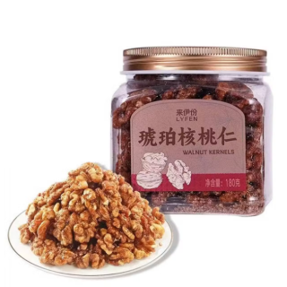 来伊份 坚果  琥珀核桃仁180g