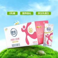 舒化 无乳糖脱脂牛奶 220ml*24盒