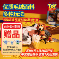 GiGwi 猫咪玩具狗狗玩具迪士尼玩总限定礼盒自嗨逗猫棒宠物用品磨牙棒 玩具总动员猫玩具套装