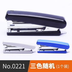 欣普 得力10号订书机0221订书器迷你小型订书机配0010书钉小号手握式钉书机办公钉书器便携款定书机学生用带起钉器