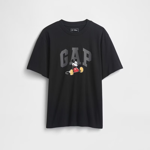 Gap 零点生效 盖璞Gap男女装2026春季新款卡通图案圆领短袖T恤上衣美版