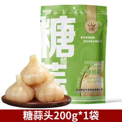 宏万年 糖蒜罐装 800g 1罐
