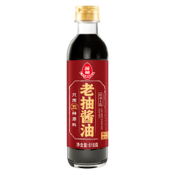 莲花 0添加老抽酱油 一级酿造 618g