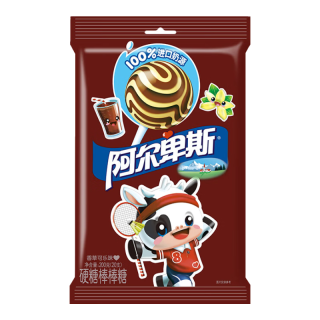 阿尔卑斯经典棒棒糖混合口味20支*3袋可乐味