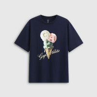 Gap 冰淇淋印花大logo短袖T恤