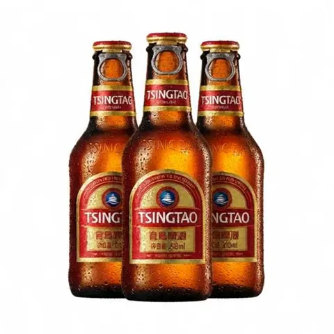 青岛啤酒 金质拉环小棕金 258mL* 12瓶 赠博物馆扎杯