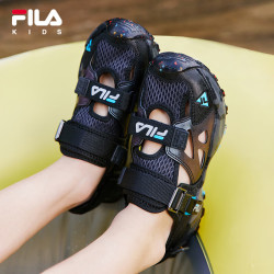 FILA 儿童抗菌防滑凉鞋