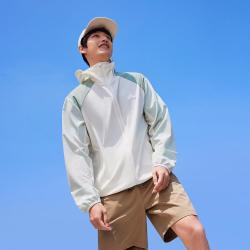 adidas 防风透气 连帽夹克