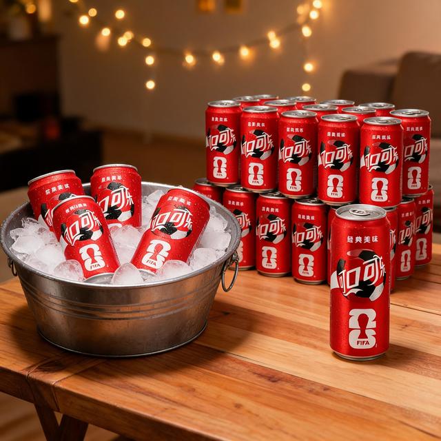 今日必买：可口可乐 碳酸饮料经典摩登罐汽水330ml*24罐