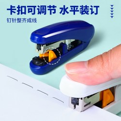 普乐士 日本PLUS普乐士啪嗒订书机办公多功能手握订书器学生用文具省力小型订书针带起钉器手握式迷你装订用品联新