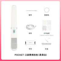 PLUS会员：恩雅音乐 可折叠 无弦吉他 柔柔白