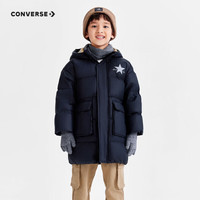 CONVERSE/匡威 童装男童中长款连帽羽绒服