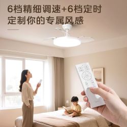 美的 照明电风扇吊灯