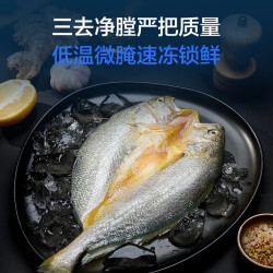 1号会员店 One’s 宁德三去醇香黄鱼鲞 净重750g共3条 地标认证 大黄鱼海鲜水产鱼类