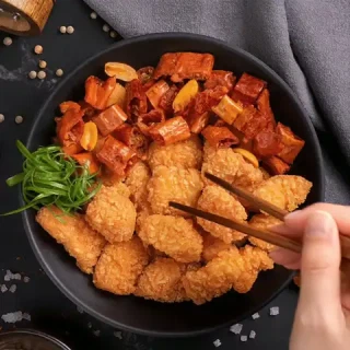 最低4.9元/袋、值友专享：CP 正大 盐酥鸡 500g*5袋