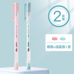 得力 笔型点点胶液体胶大容量点胶笔笔形点点笔胶儿童手工水笔快干型胶水笔芯笔胶手账创意DIY用品
