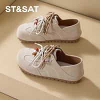 ST&SAT/星期六 真皮勃肯鞋女 米杏色 37码 女士单鞋