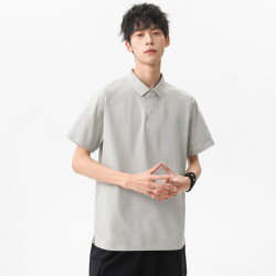 布衣传说 26夏季新款男士UPF50+速干休闲翻领Polo衫