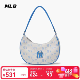 MLB 包包女腋下包挎包手提包单肩包拎包时尚送礼物3ABQS014N-50SBD-F