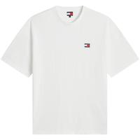 TOMMY HILFIGER 男士纯棉刺绣正肩短袖T恤