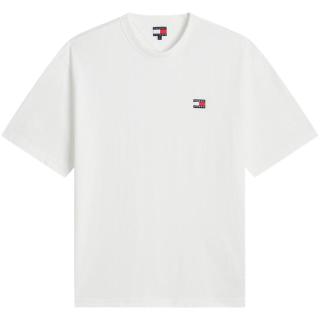 TOMMY HILFIGER 男士纯棉刺绣正肩短袖T恤