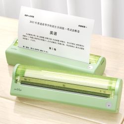 PeriPage A4打印机办公专用小型差旅连接手机迷你打印机合同文件文档高清无墨智能学习办公通用打印机碳带P80
