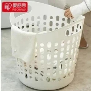 爱丽思 脏衣篓 52升 白色