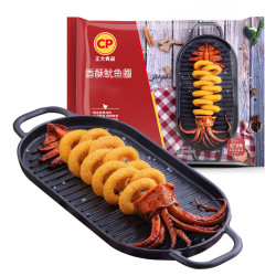 正大食品 正大香酥鱿鱼圈1.6斤裹粉小吃半成品
