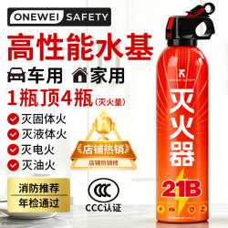 安全 MSWJ620A 车载灭火器 620ml