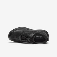 Bata 休闲鞋男2026春季商场牛皮简约百搭运动鞋92351AM6 黑色