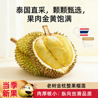 松筱 泰国金枕榴莲 2.5-3.5斤