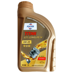 福斯 多品牌可用 全合成机油  福斯GT1 0W-20 1L C5